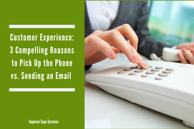 Customer Experience: 3 Compelling Reasons to Pick Up the Phone vs. Sending an Email